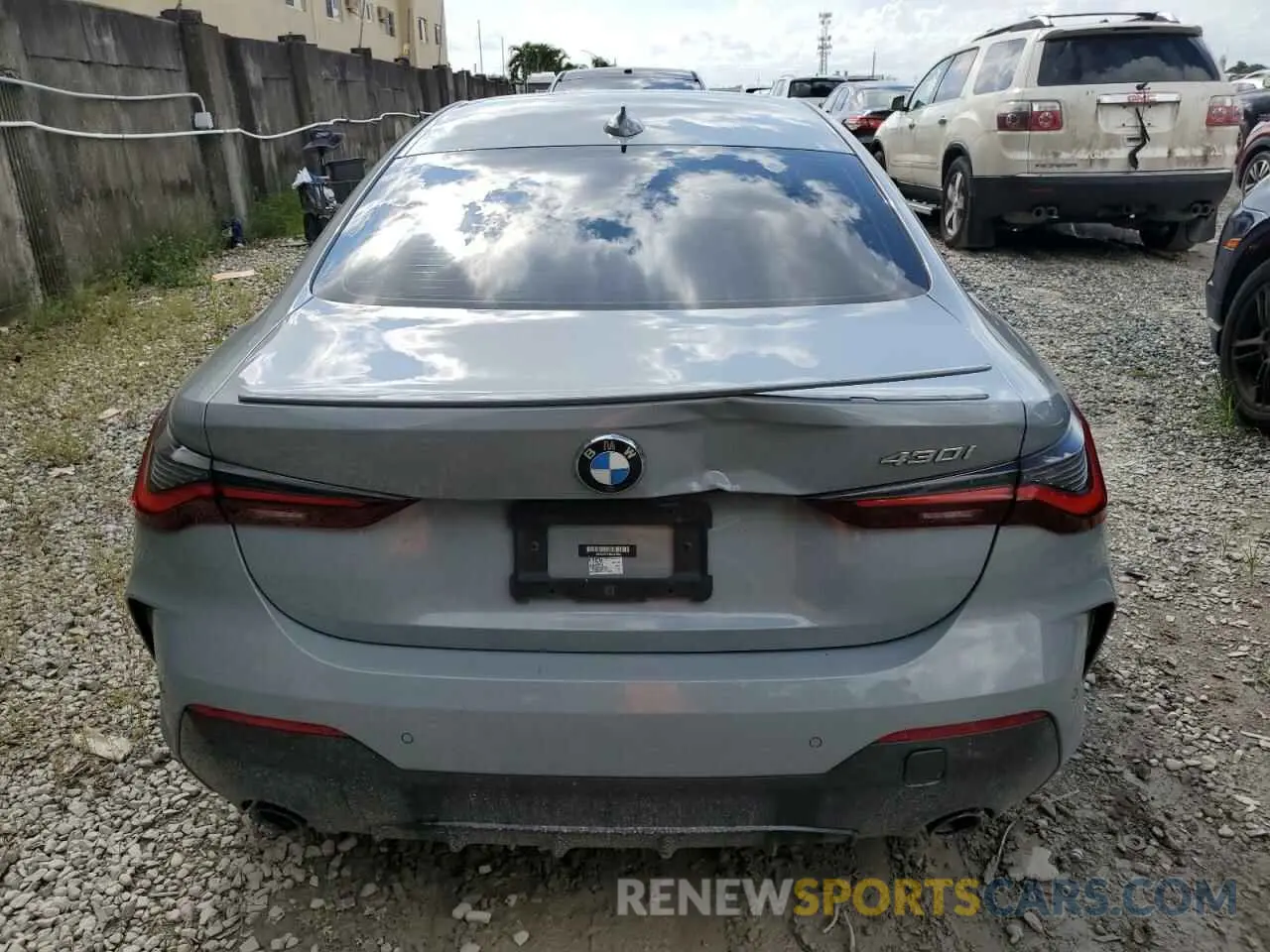 6 Photograph of a damaged car WBA53AP05NCJ51864 BMW 4 SERIES 2022