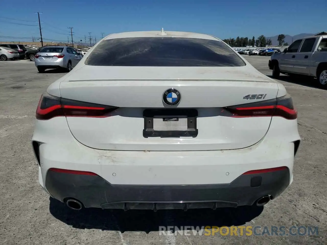 6 Photograph of a damaged car WBA53AP07NCJ31812 BMW 4 SERIES 2022