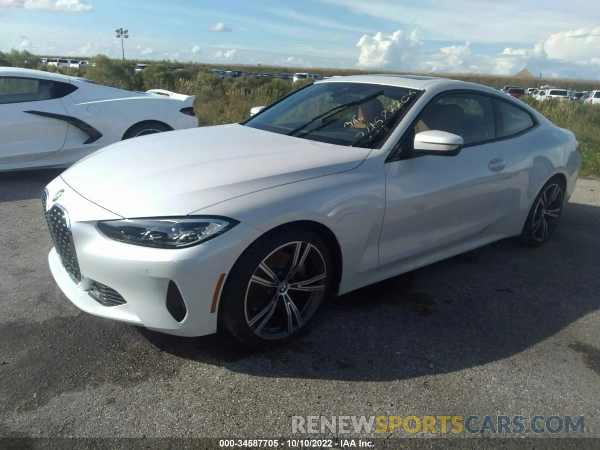 2 Photograph of a damaged car WBA53AP08NCJ61708 BMW 4 SERIES 2022