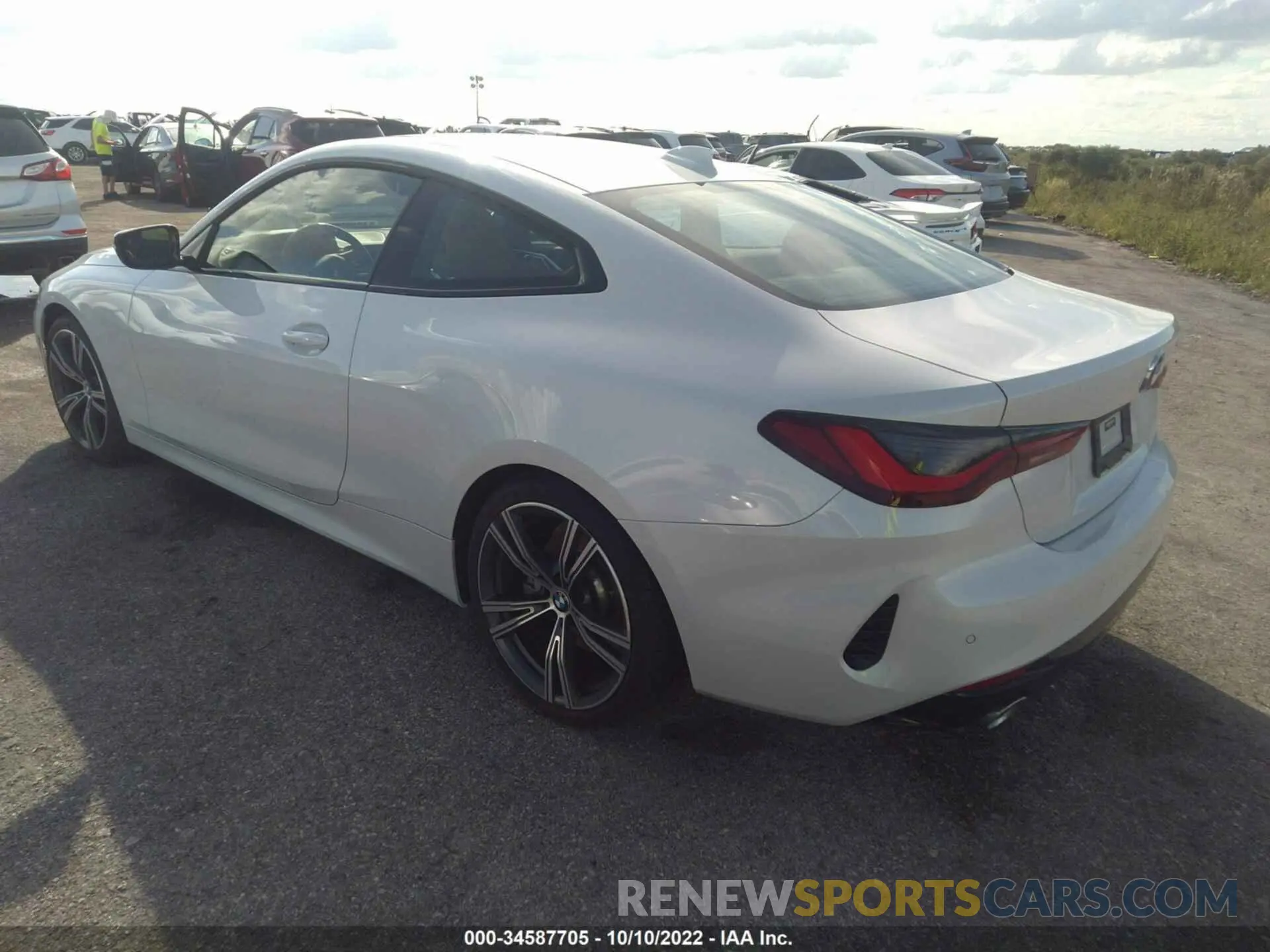 3 Photograph of a damaged car WBA53AP08NCJ61708 BMW 4 SERIES 2022