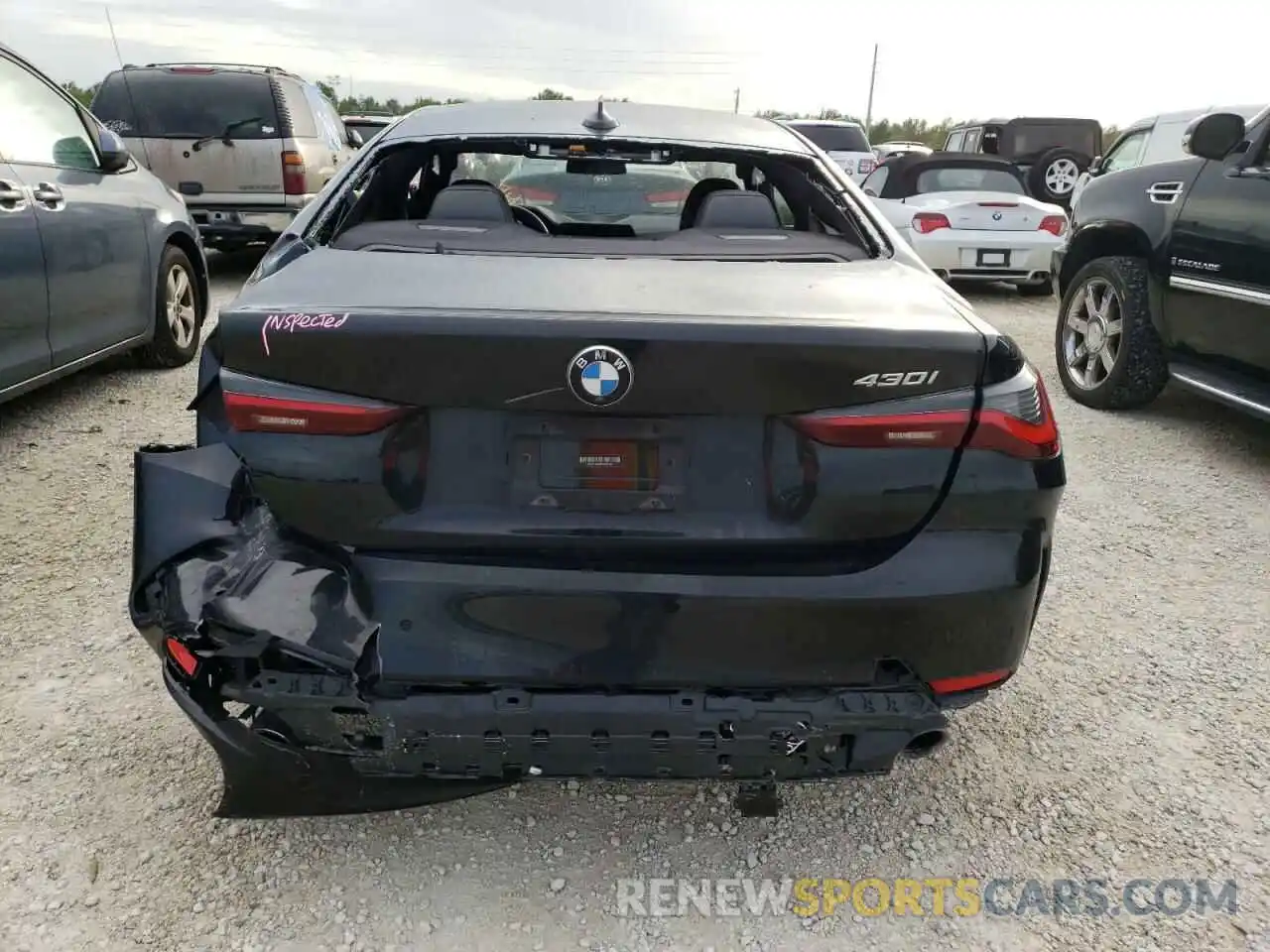 6 Photograph of a damaged car WBA53AP0XNCH67384 BMW 4 SERIES 2022