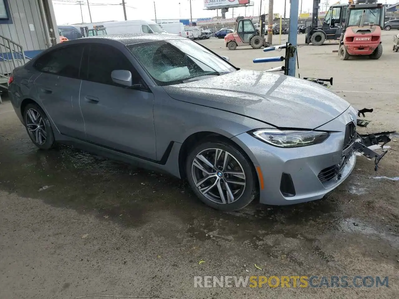 4 Photograph of a damaged car WBA63AV00NFM69588 BMW 4 SERIES 2022