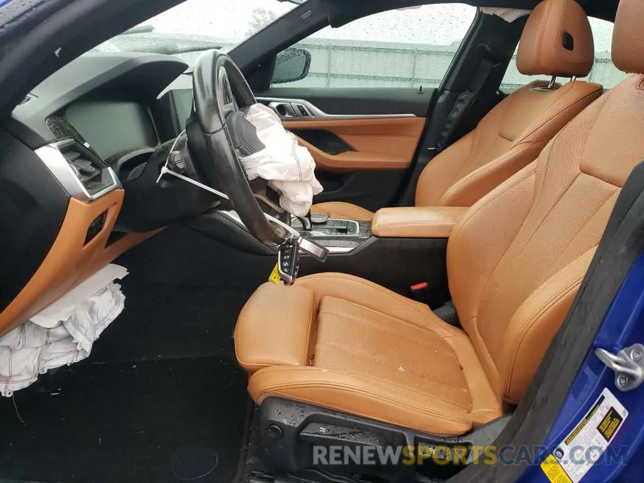 7 Photograph of a damaged car WBA63AV01NFL98112 BMW 4 SERIES 2022
