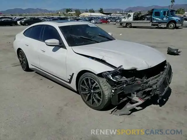 10 Photograph of a damaged car WBA63AV09NFM36850 BMW 4 SERIES 2022