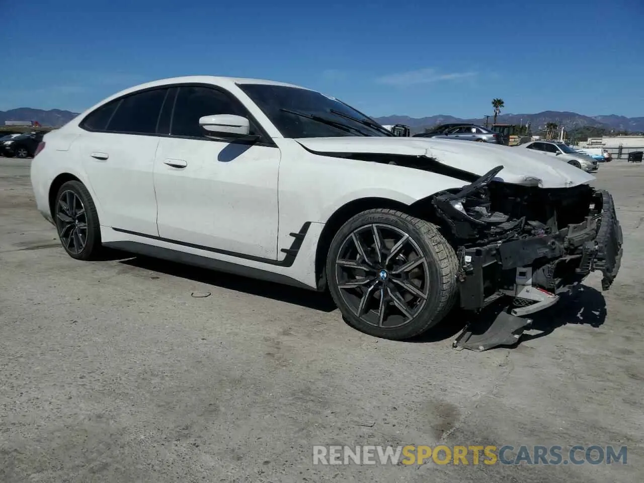 4 Photograph of a damaged car WBA63AV09NFM36850 BMW 4 SERIES 2022