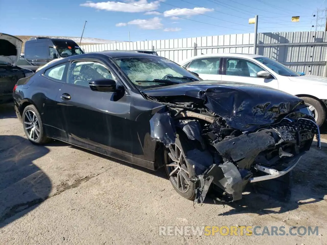 4 Photograph of a damaged car WBA73AP08NCJ14493 BMW 4 SERIES 2022
