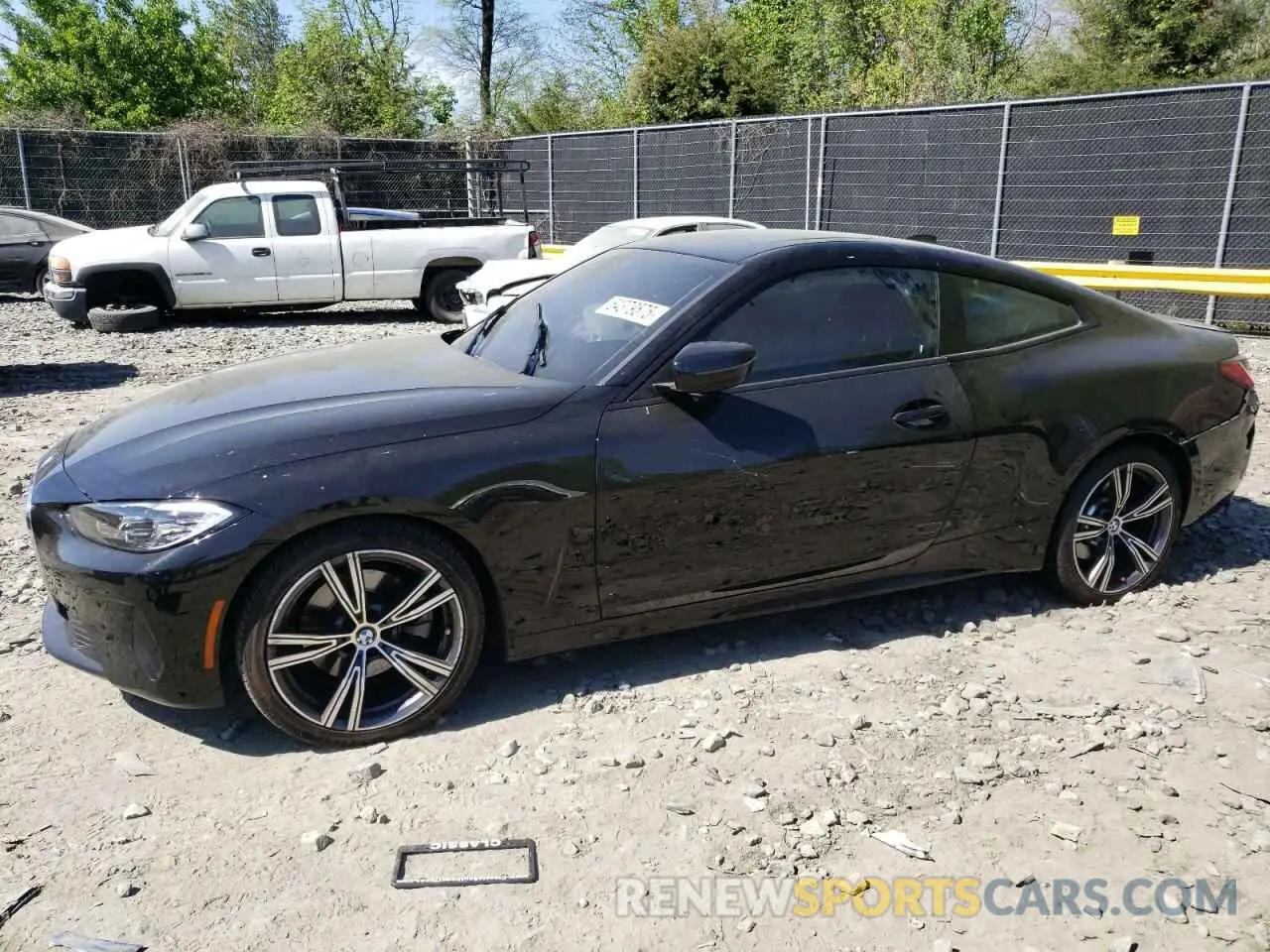 1 Photograph of a damaged car WBA73AP0XNCJ59810 BMW 4 SERIES 2022