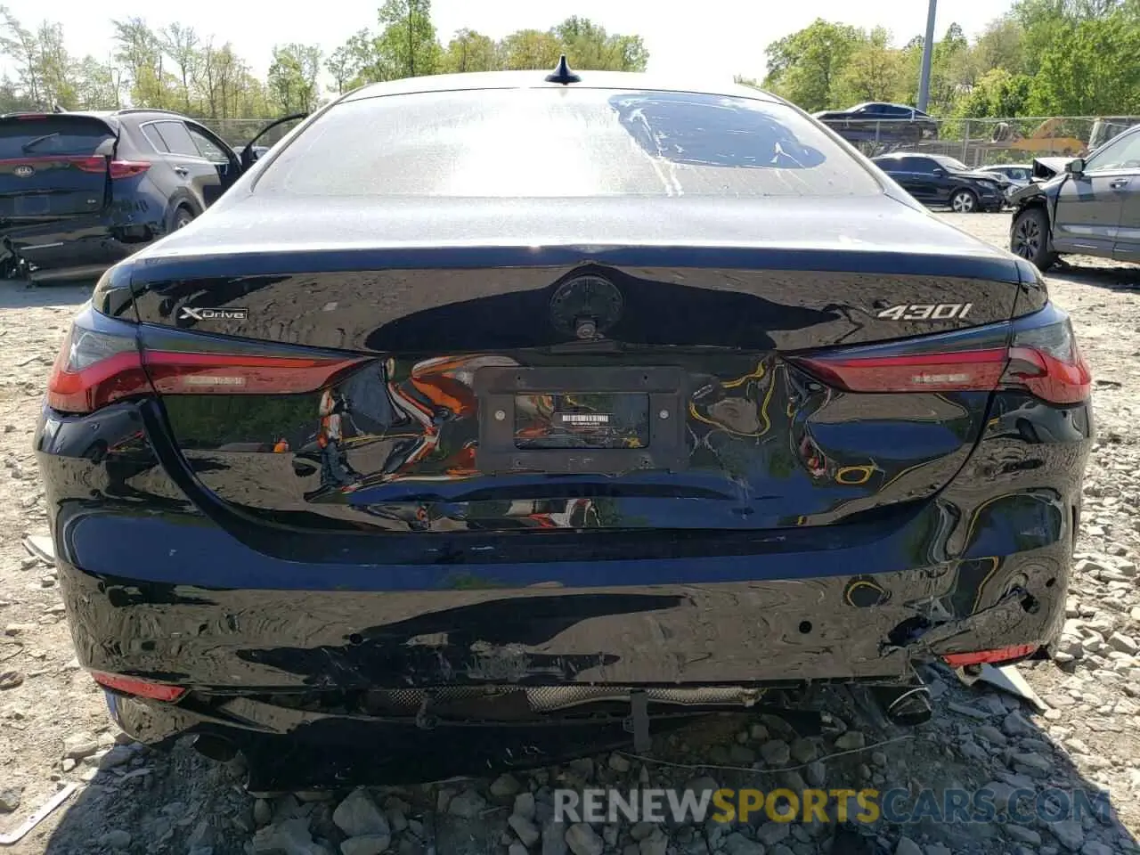 6 Photograph of a damaged car WBA73AP0XNCJ59810 BMW 4 SERIES 2022