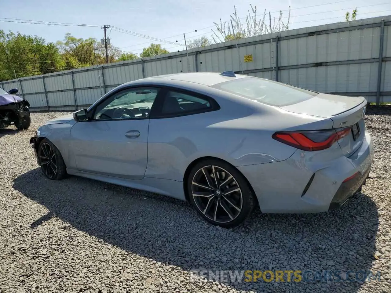 2 Photograph of a damaged car WBA73AP0XNCJ93973 BMW 4 SERIES 2022