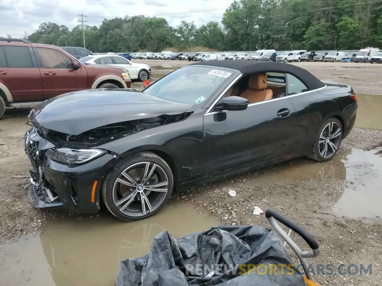 1 Photograph of a damaged car WBA23AT03PCL59608 BMW 4 SERIES 2023