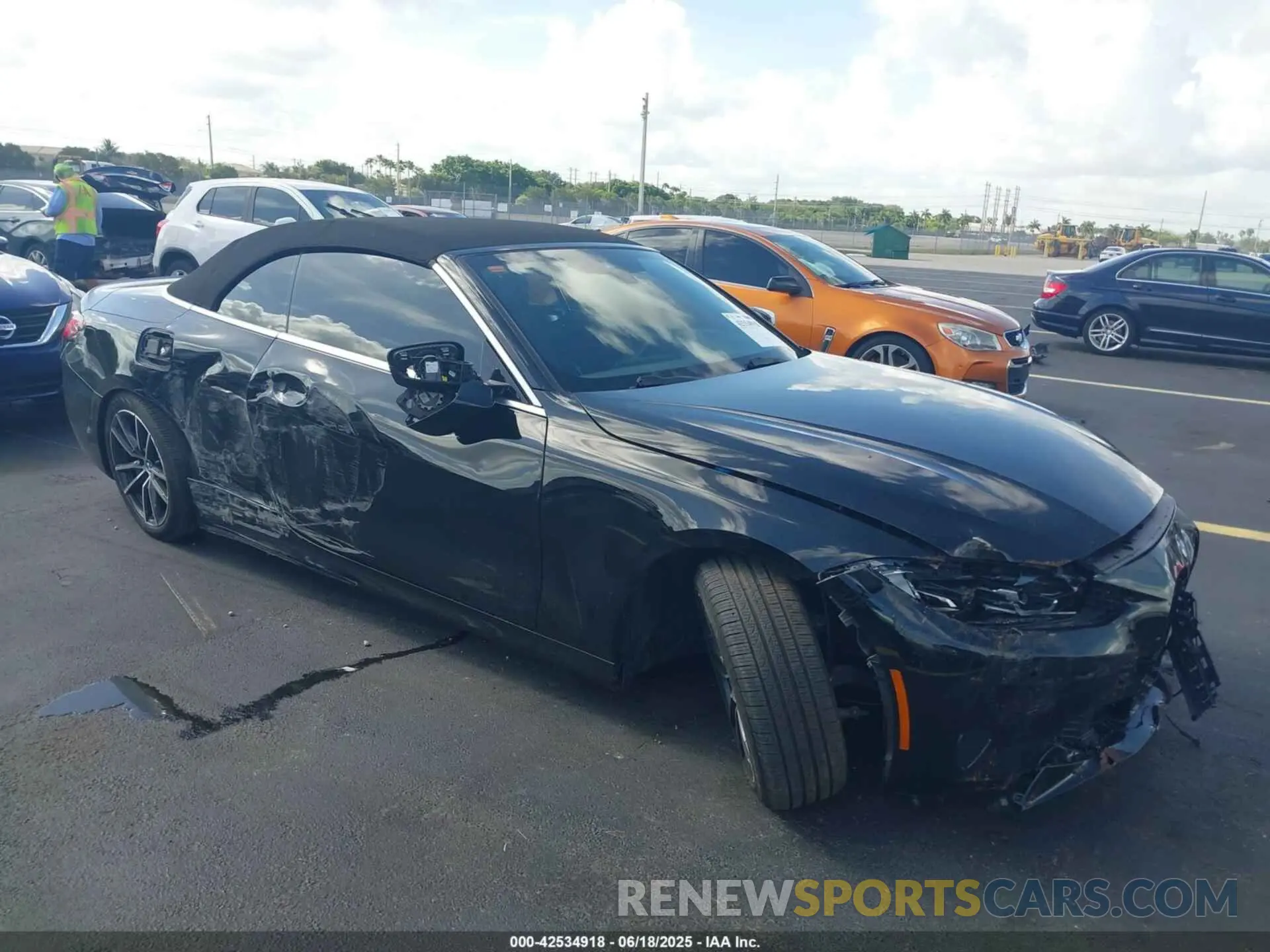 1 Photograph of a damaged car WBA23AT03PCL81706 BMW 4 SERIES 2023