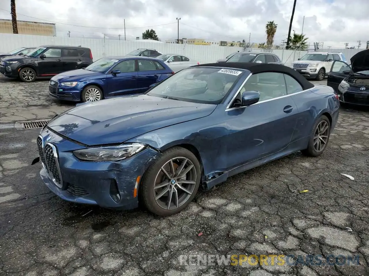 1 Photograph of a damaged car WBA23AT09PCM39690 BMW 4 SERIES 2023