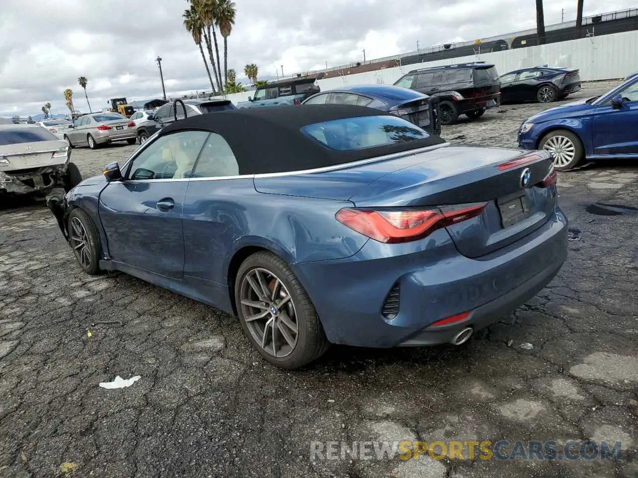 2 Photograph of a damaged car WBA23AT09PCM39690 BMW 4 SERIES 2023