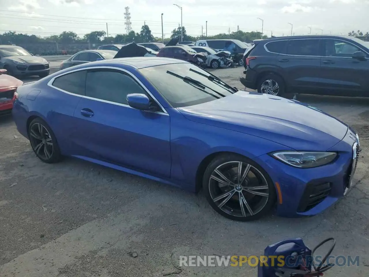4 Photograph of a damaged car WBA53AP02PCL22461 BMW 4 SERIES 2023