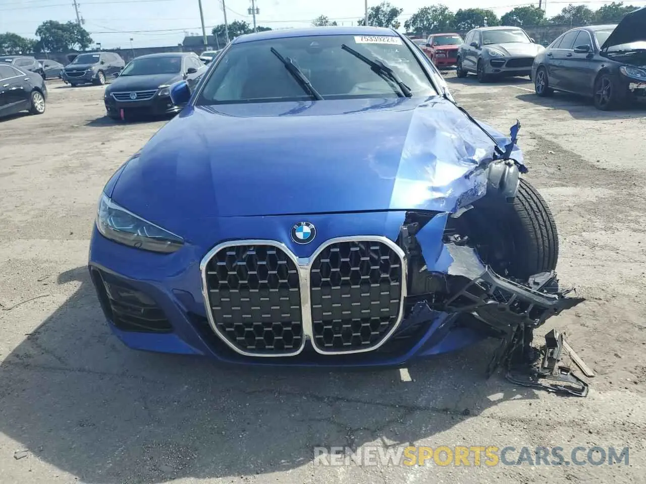 5 Photograph of a damaged car WBA53AP02PCL22461 BMW 4 SERIES 2023