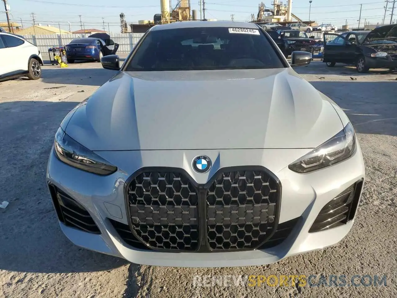 5 Photograph of a damaged car WBA63AV07PFN44077 BMW 4 SERIES 2023