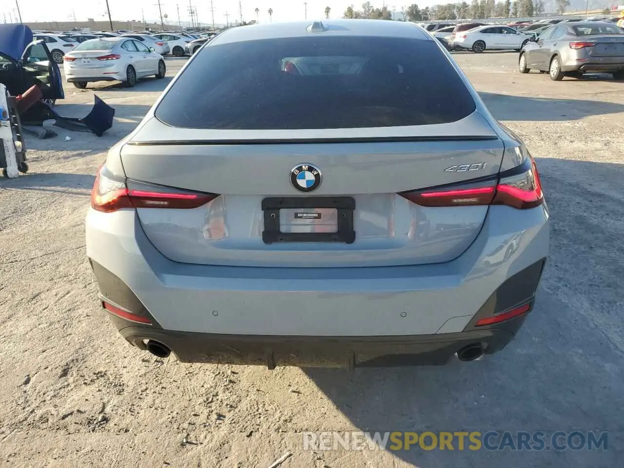 6 Photograph of a damaged car WBA63AV07PFN44077 BMW 4 SERIES 2023