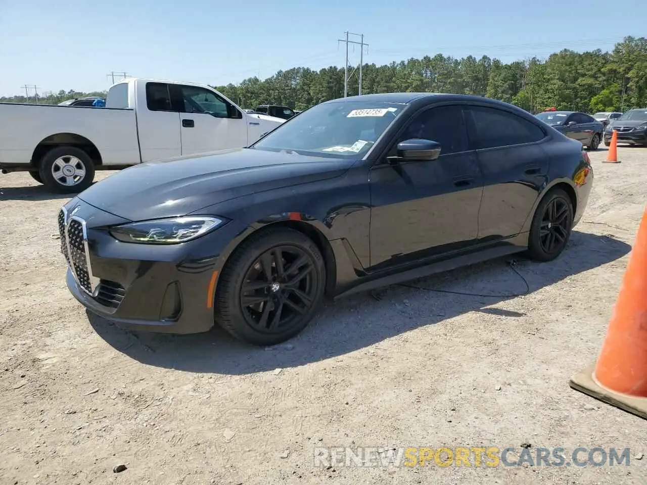1 Photograph of a damaged car WBA73AV01PFN88144 BMW 4 SERIES 2023