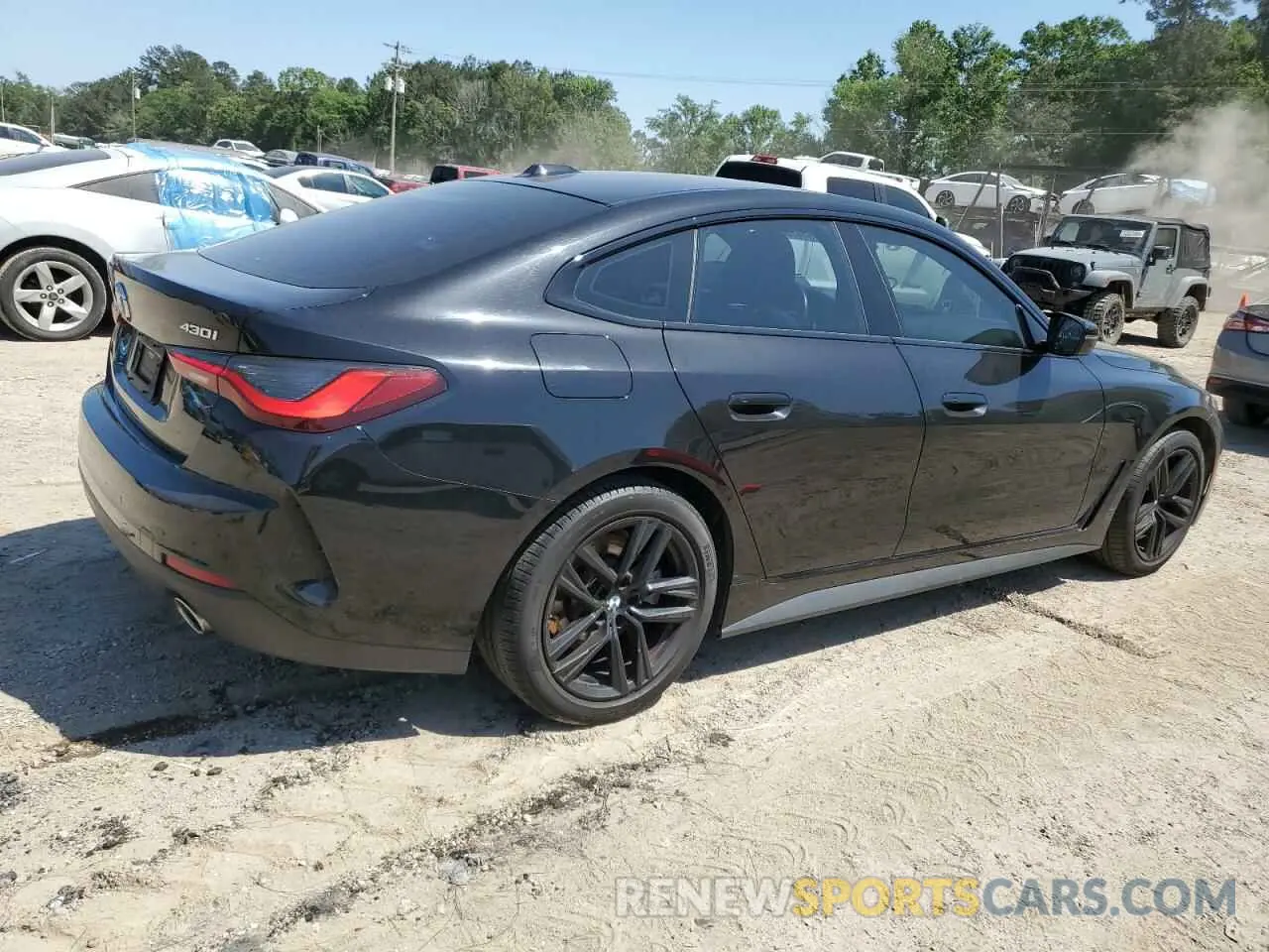3 Photograph of a damaged car WBA73AV01PFN88144 BMW 4 SERIES 2023