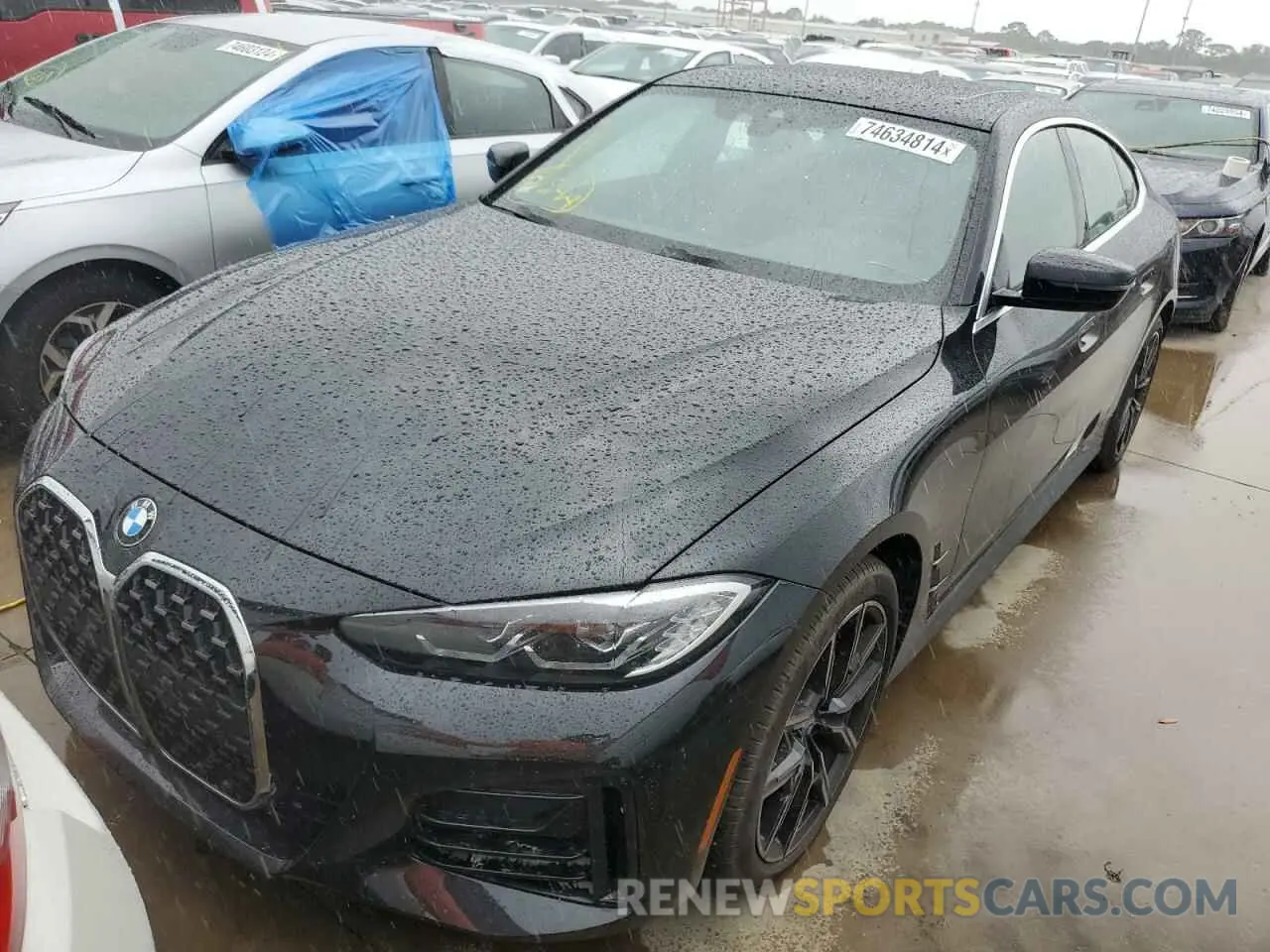 1 Photograph of a damaged car WBA73AV03PFN01067 BMW 4 SERIES 2023