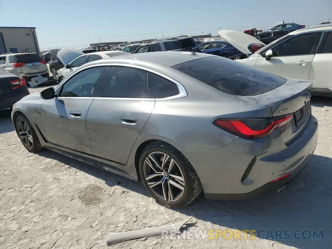 2 Photograph of a damaged car WBA73AV06PFN98572 BMW 4 SERIES 2023