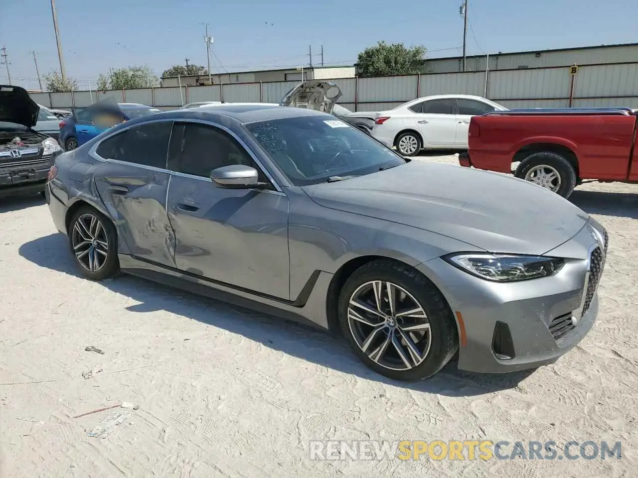 4 Photograph of a damaged car WBA73AV06PFN98572 BMW 4 SERIES 2023