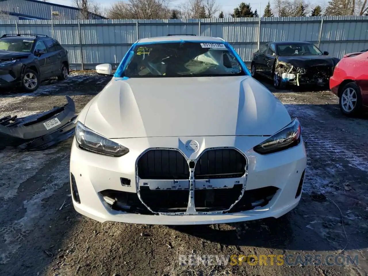 5 Photograph of a damaged car WBA73AV09PFP14511 BMW 4 SERIES 2023