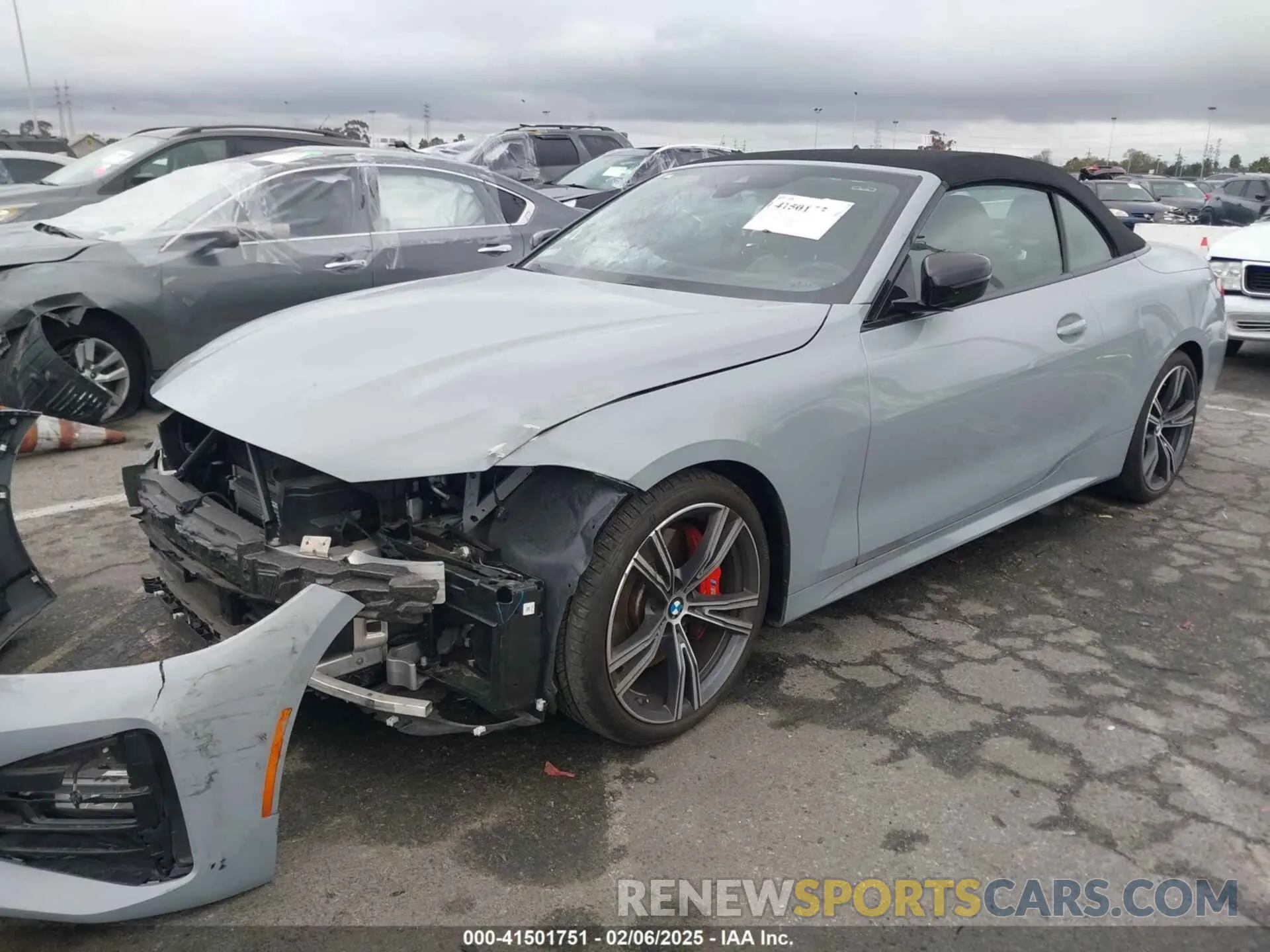 2 Photograph of a damaged car WBA23AT03RCP22962 BMW 4 SERIES 2024