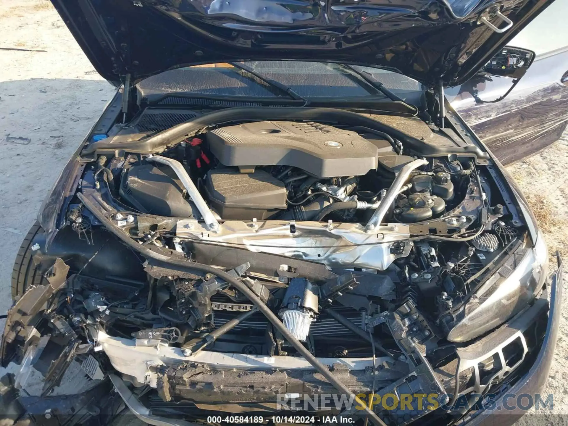 10 Photograph of a damaged car WBA43AT06RCN56719 BMW 4 SERIES 2024
