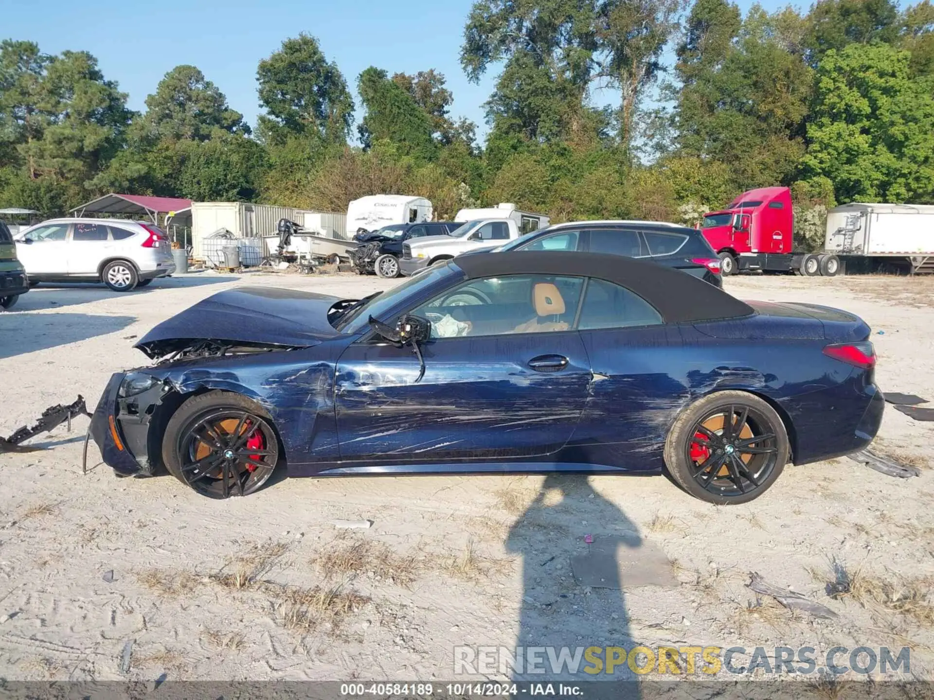 13 Photograph of a damaged car WBA43AT06RCN56719 BMW 4 SERIES 2024