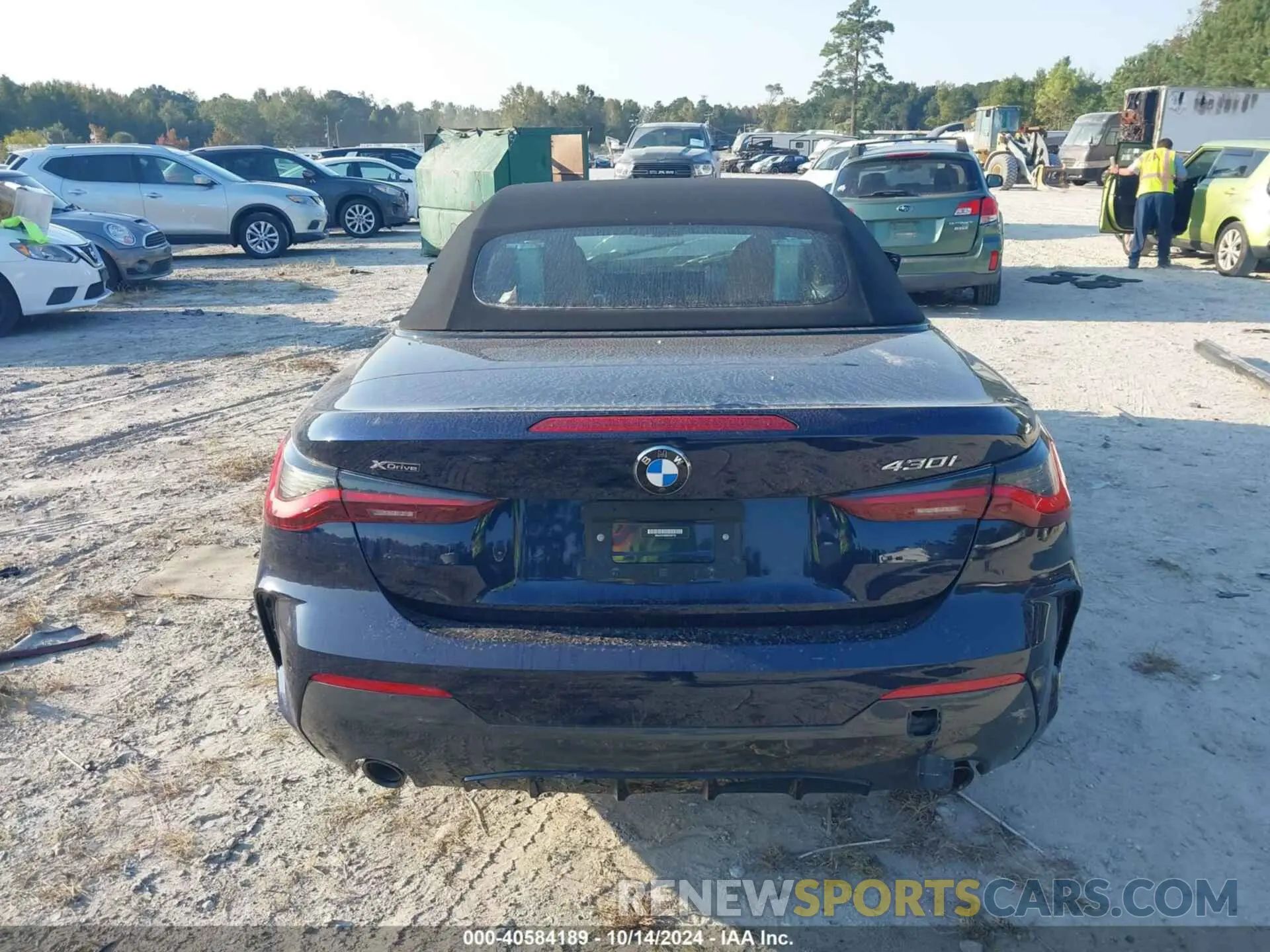 15 Photograph of a damaged car WBA43AT06RCN56719 BMW 4 SERIES 2024