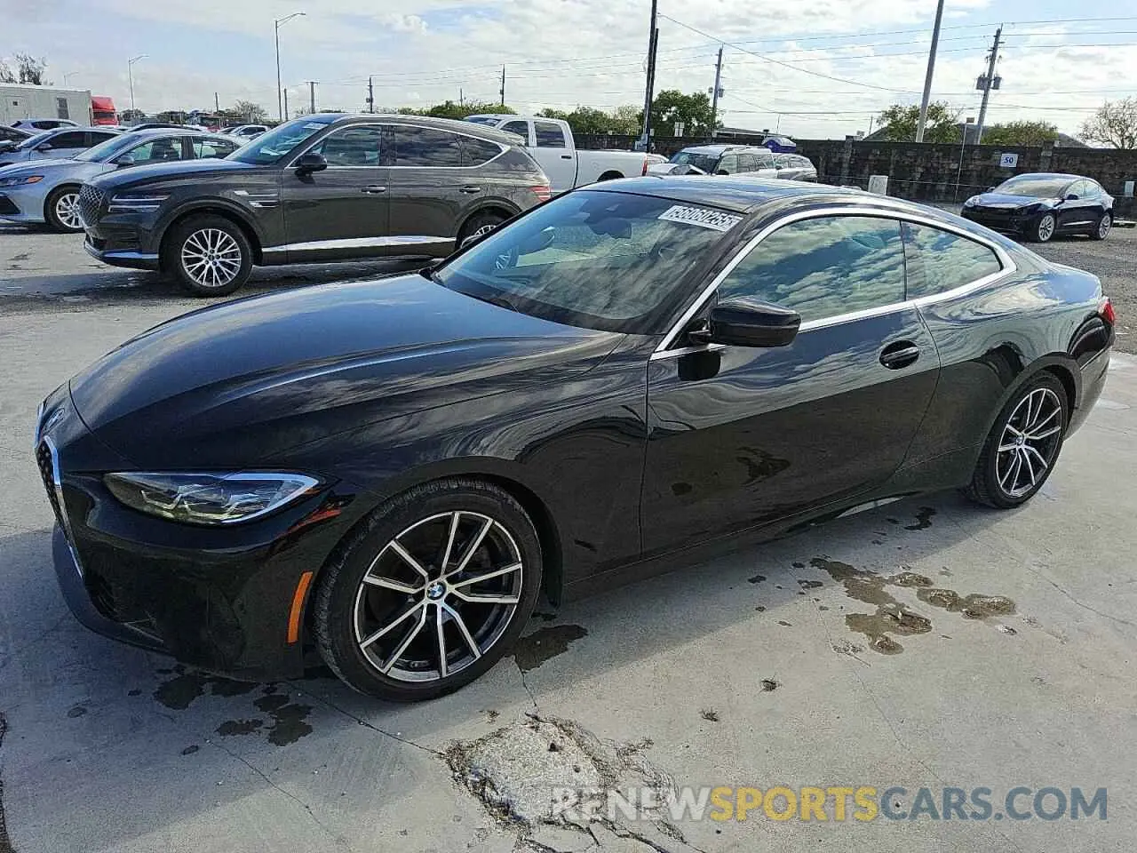 1 Photograph of a damaged car WBA53AP09RCR72455 BMW 4 SERIES 2024