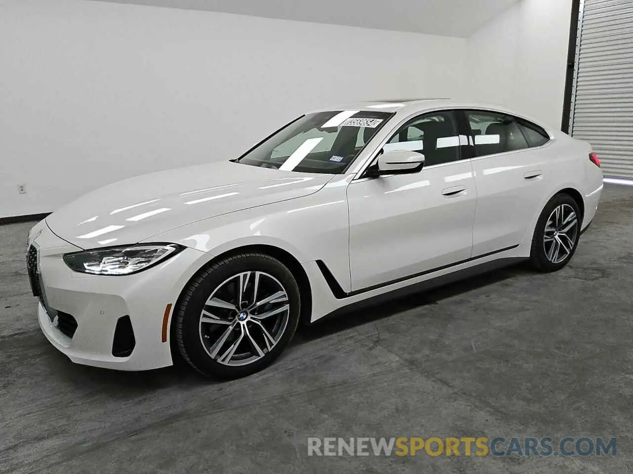 1 Photograph of a damaged car WBA63AV00RFT05585 BMW 4 SERIES 2024