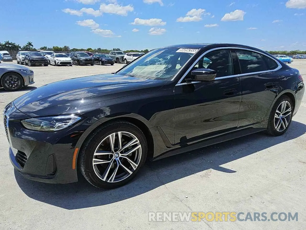 1 Photograph of a damaged car WBA63AV00RFT13010 BMW 4 SERIES 2024