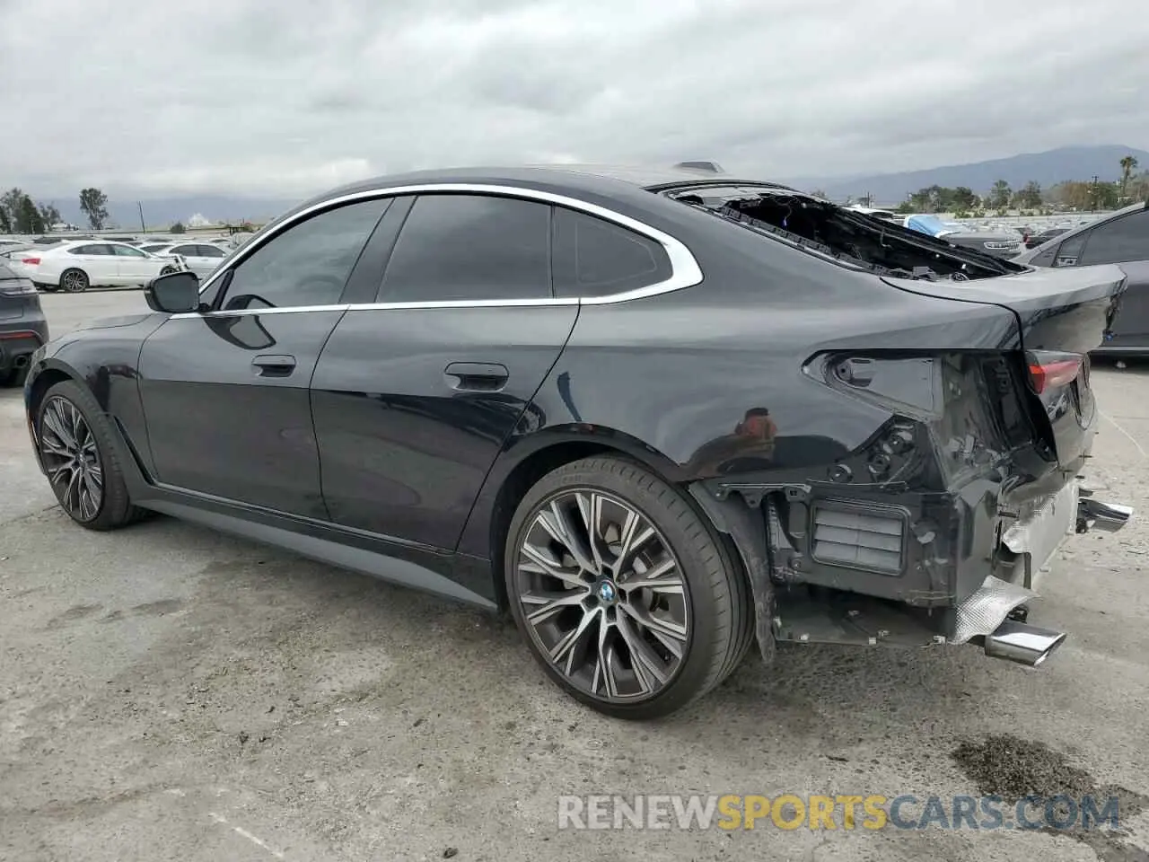 2 Photograph of a damaged car WBA63AV04RFS25464 BMW 4 SERIES 2024