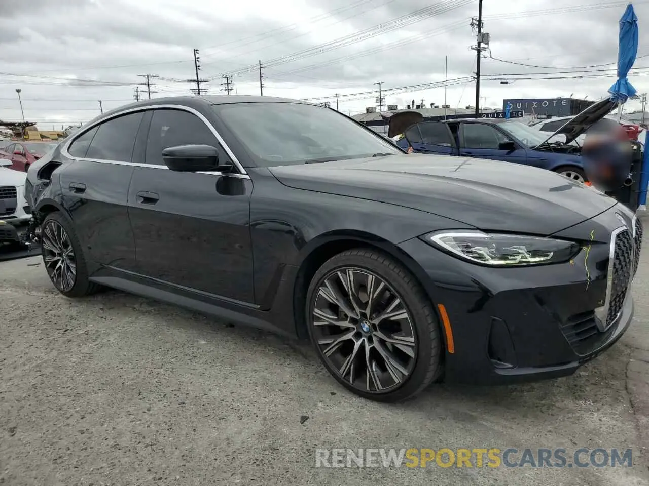 4 Photograph of a damaged car WBA63AV04RFS25464 BMW 4 SERIES 2024