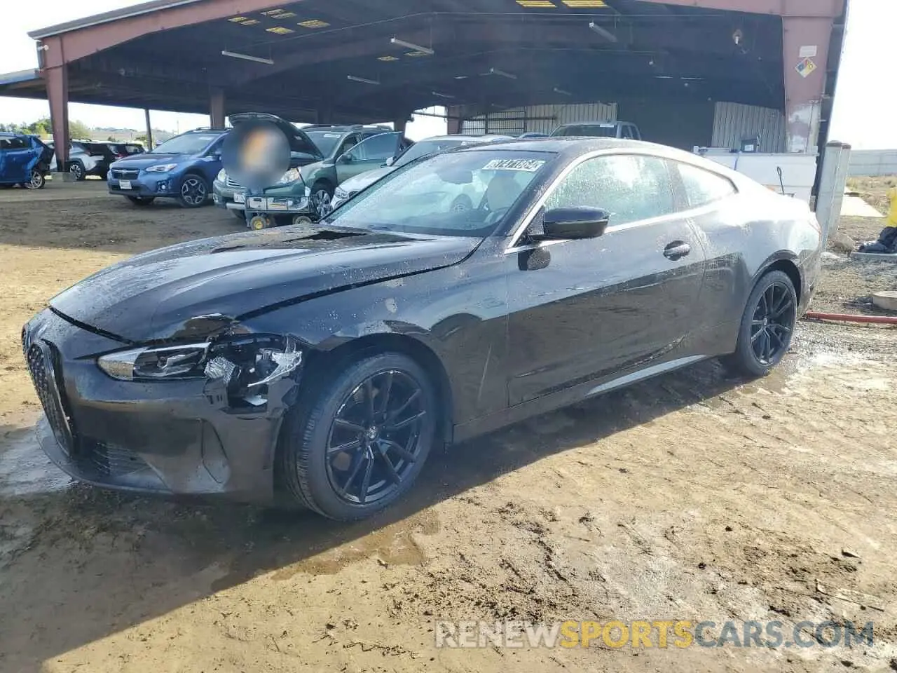 1 Photograph of a damaged car WBA73AP05RCN57769 BMW 4 SERIES 2024