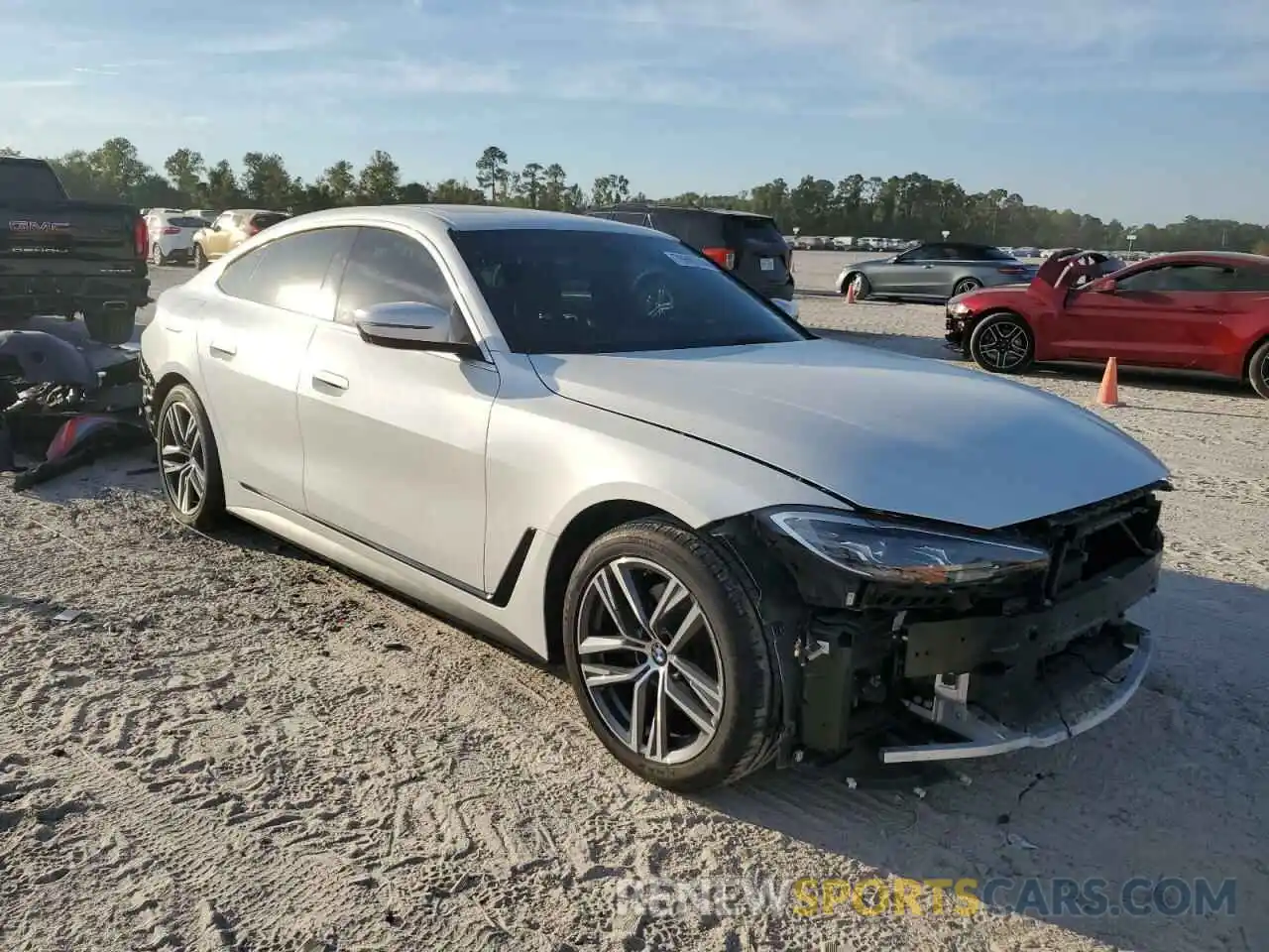 4 Photograph of a damaged car WBA73AV02RFR13340 BMW 4 SERIES 2024