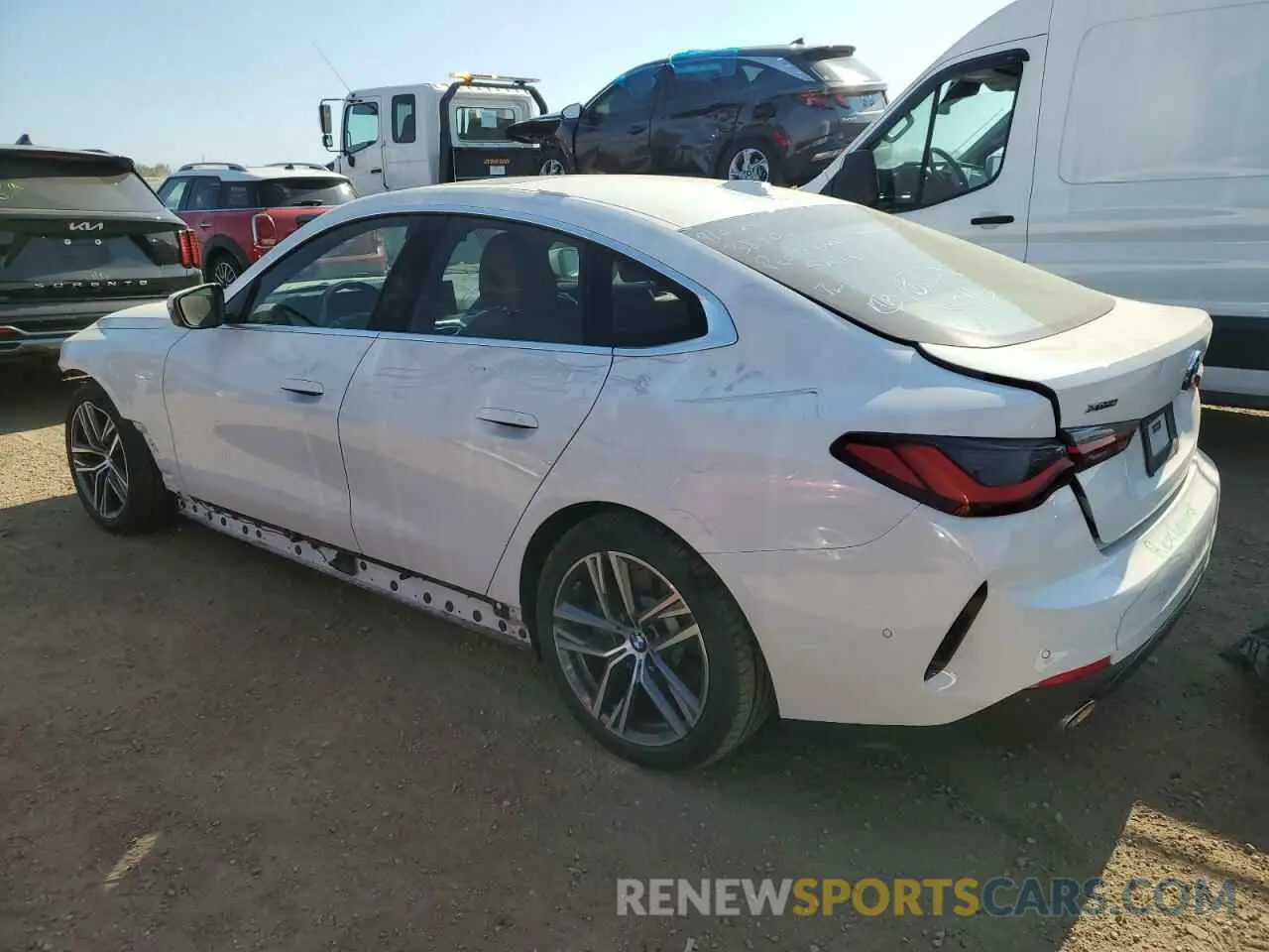 2 Photograph of a damaged car WBA73AV02RFS07792 BMW 4 SERIES 2024