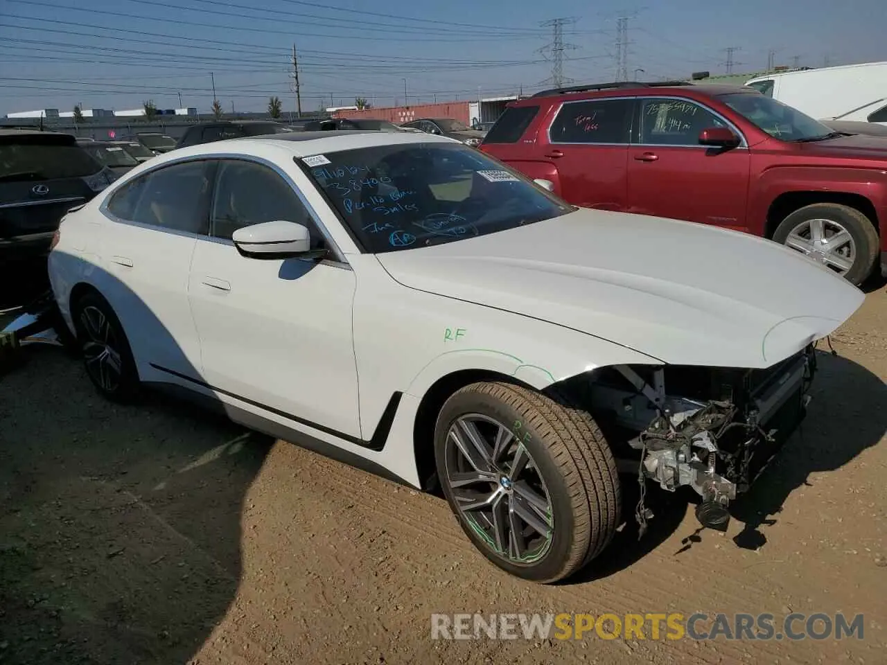 4 Photograph of a damaged car WBA73AV02RFS07792 BMW 4 SERIES 2024