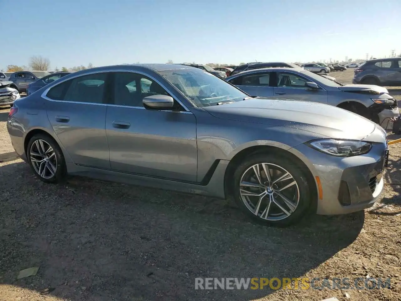 4 Photograph of a damaged car WBA73AV03RFT31909 BMW 4 SERIES 2024