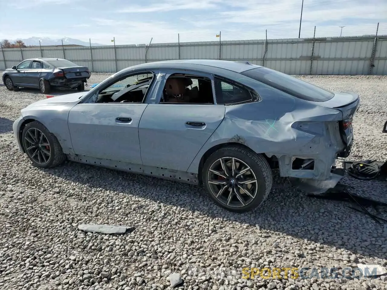 1 Photograph of a damaged car WBA73AV06RFP78458 BMW 4 SERIES 2024