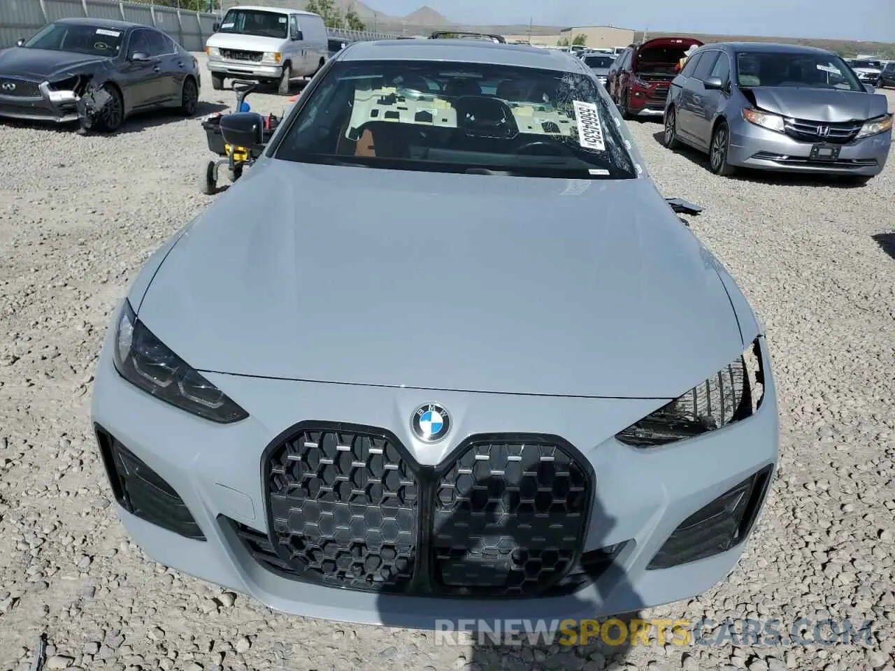 4 Photograph of a damaged car WBA73AV06RFP78458 BMW 4 SERIES 2024