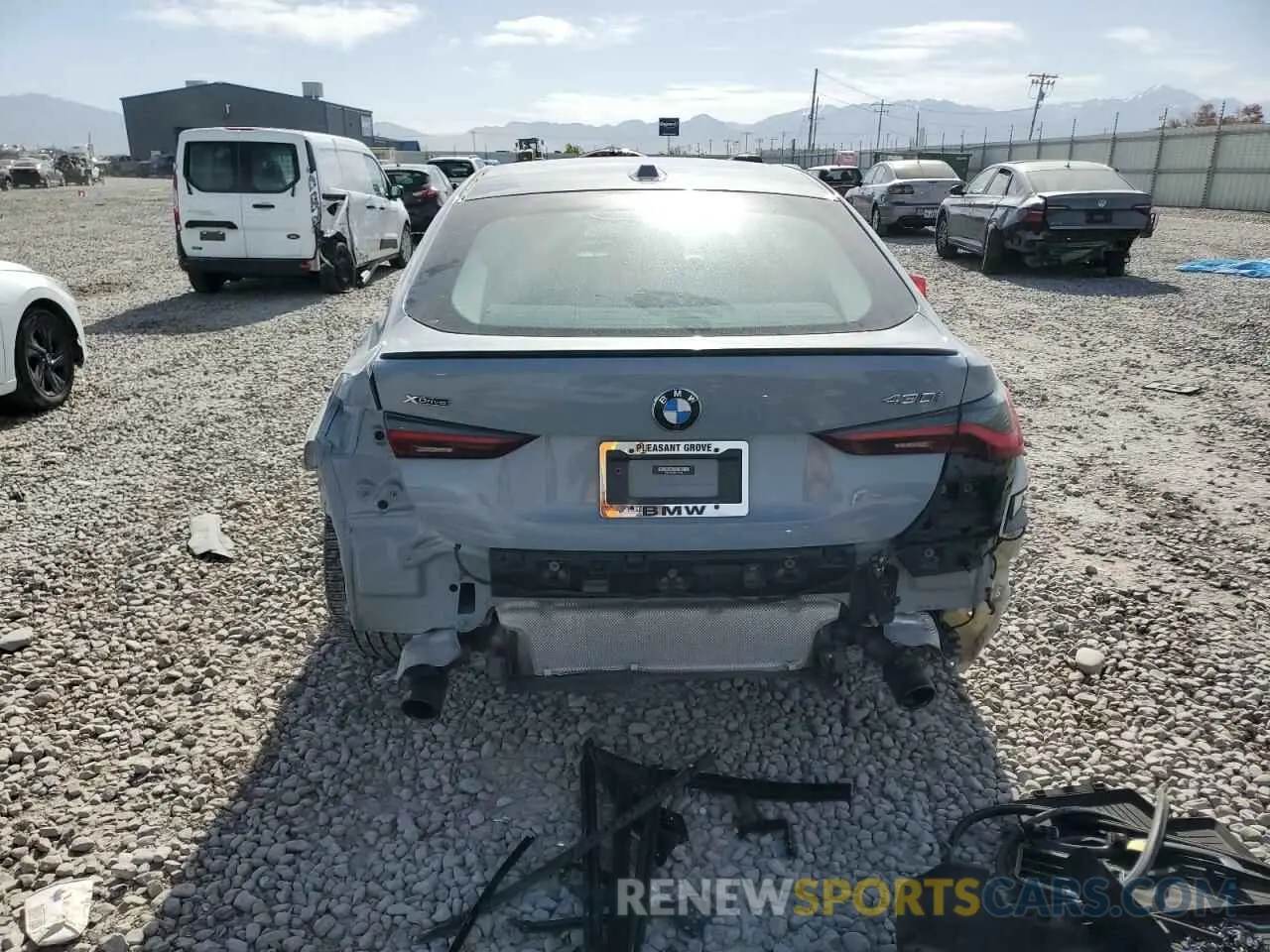 5 Photograph of a damaged car WBA73AV06RFP78458 BMW 4 SERIES 2024