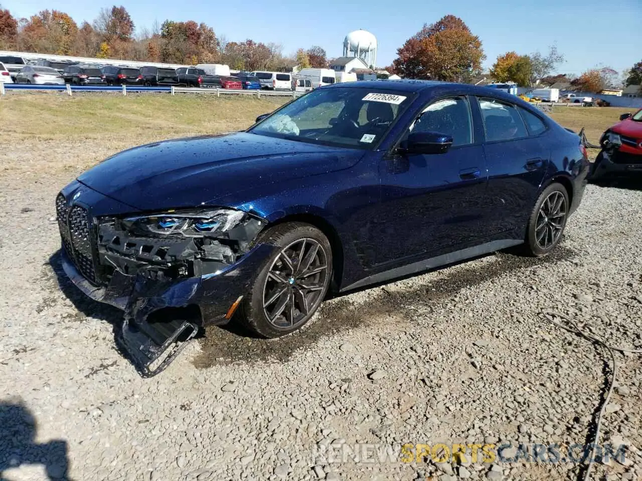 1 Photograph of a damaged car WBA73AV06RFR68390 BMW 4 SERIES 2024
