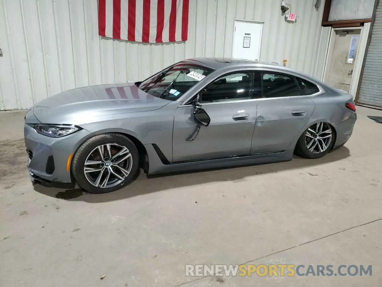1 Photograph of a damaged car WBA73AV08RFT32344 BMW 4 SERIES 2024