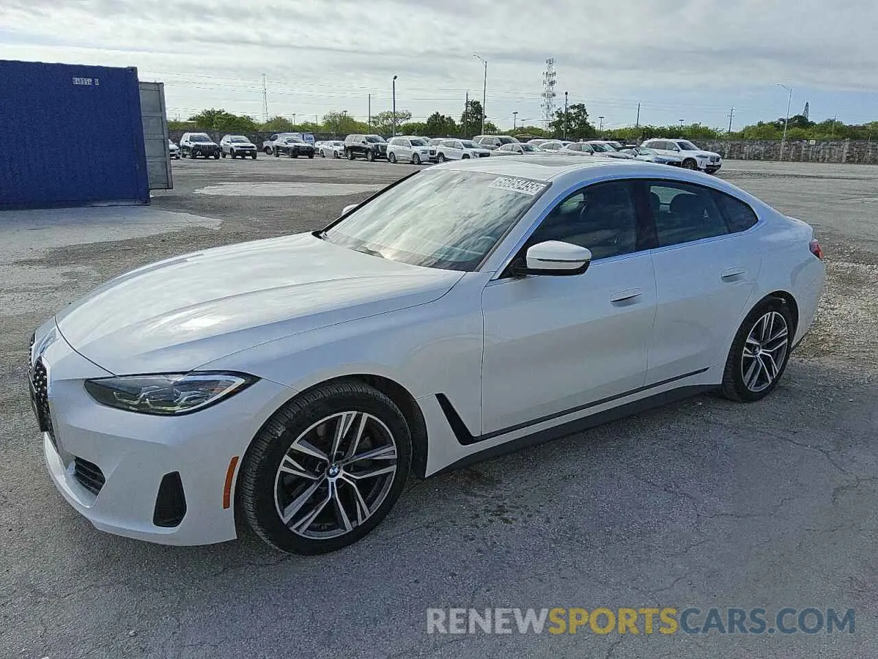 1 Photograph of a damaged car WBA73AV09RFT25113 BMW 4 SERIES 2024