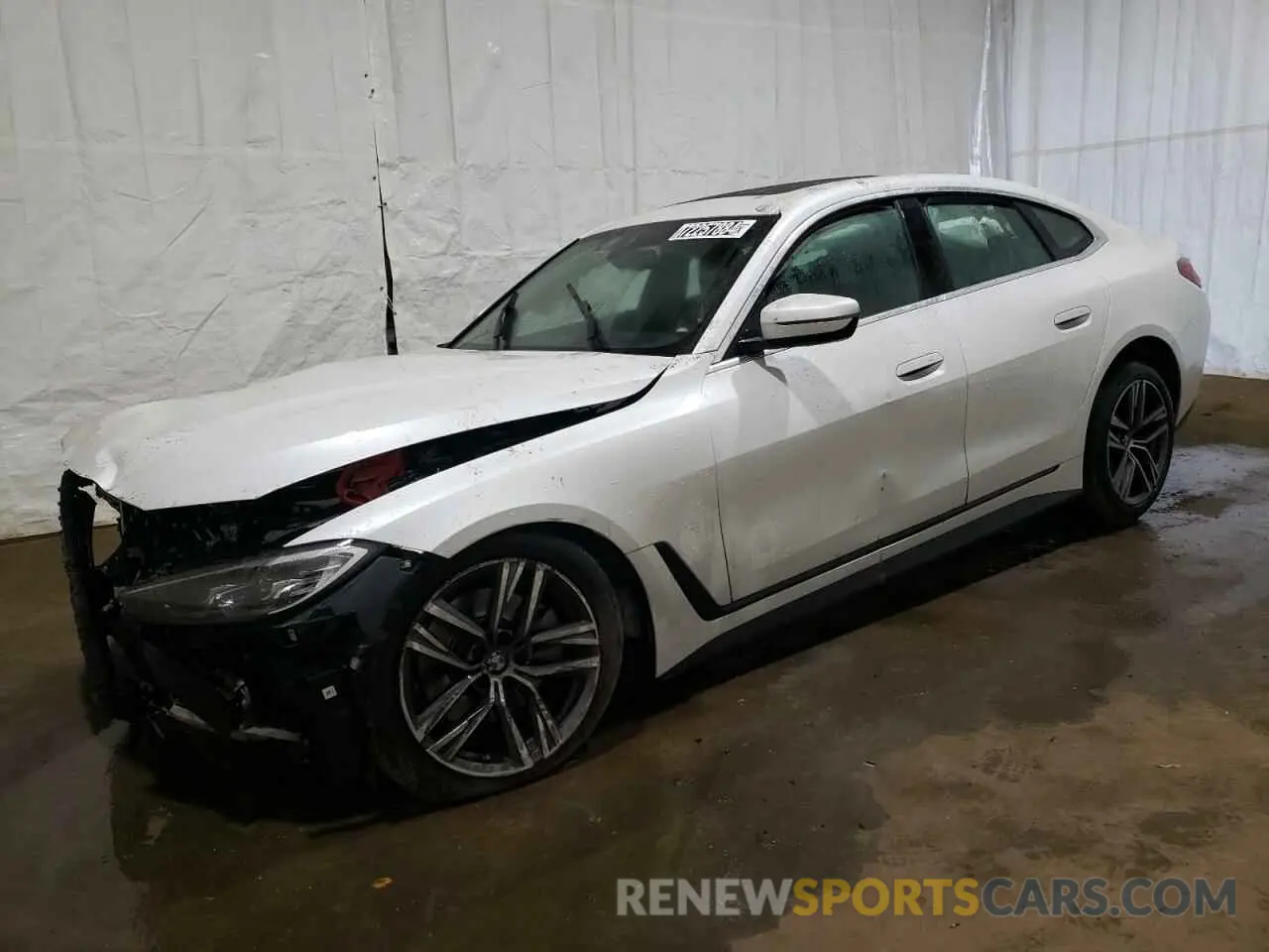 1 Photograph of a damaged car WBA73AV0XRFT24309 BMW 4 SERIES 2024