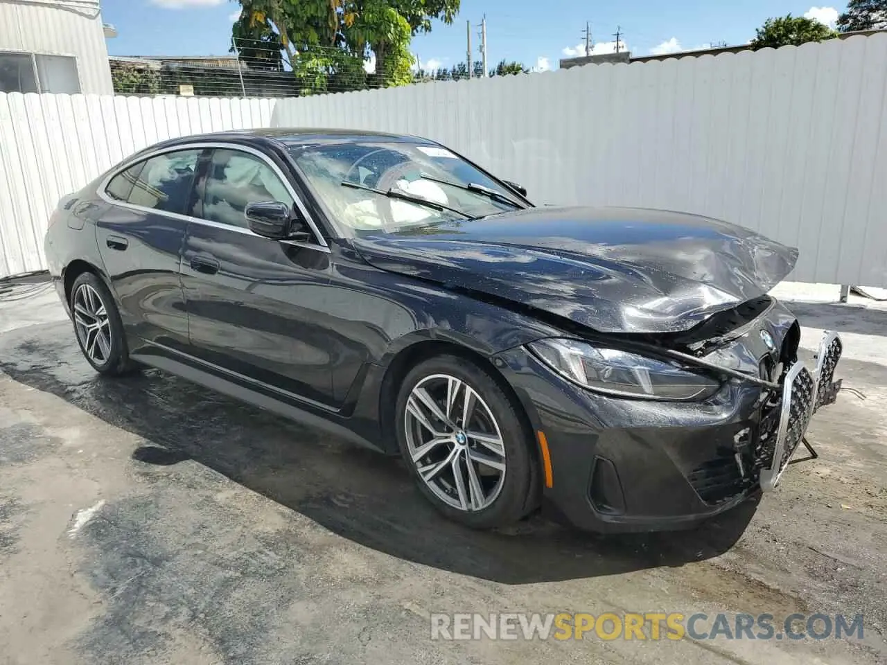 4 Photograph of a damaged car WBA23FB07SFT88521 BMW 4 SERIES 2025