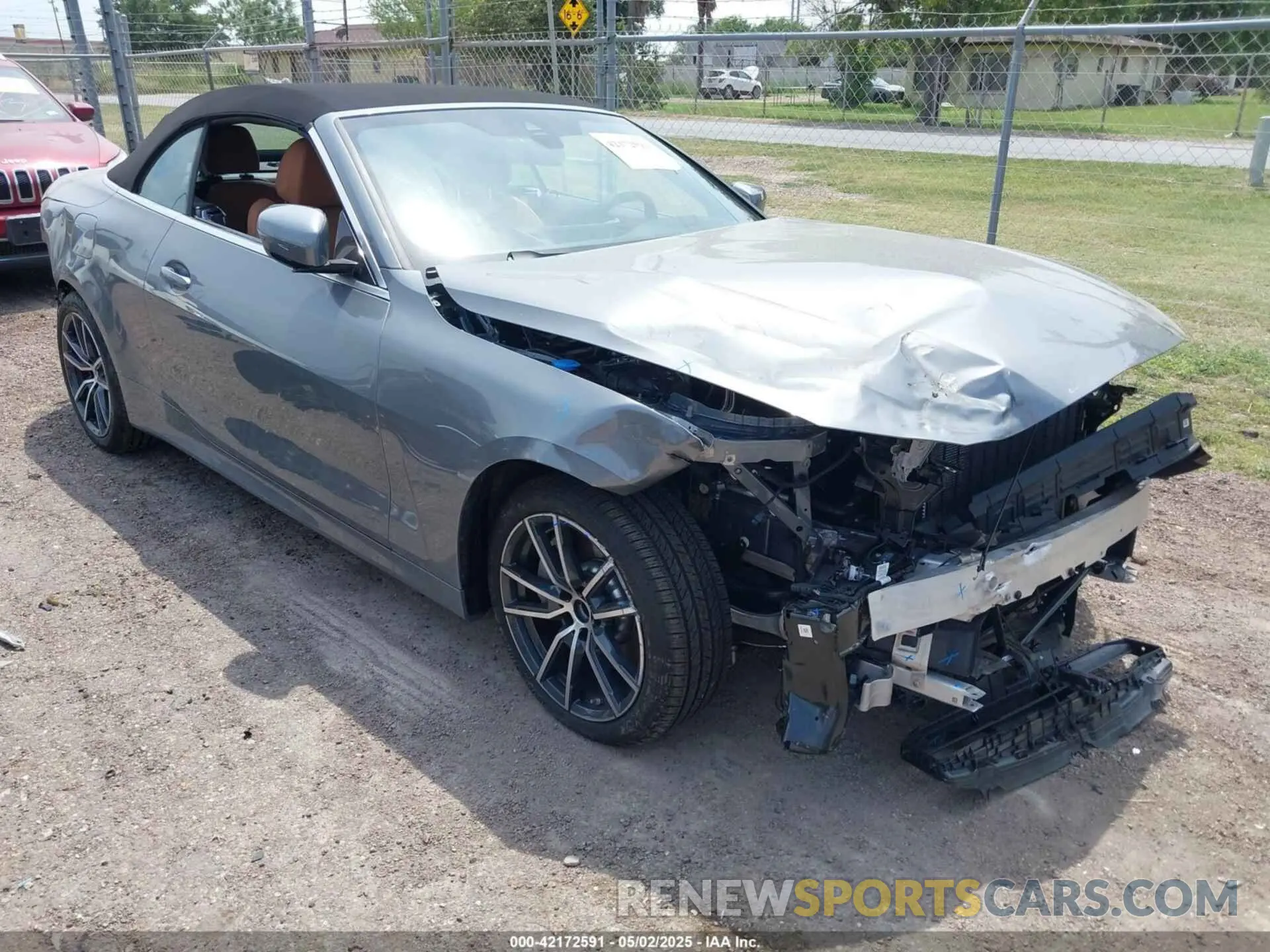 1 Photograph of a damaged car WBA33DB00SCU43630 BMW 4 SERIES 2025